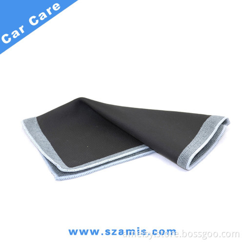 China Car detailing Custom Print Super Cleaning Magic Clay Bar Microfiber Towel Cleaning Cloth
